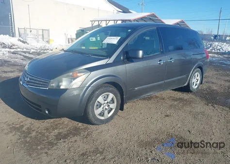 2009 Nissan Quest 3.5 z USA, uszkodzony, nr VIN 5N1BV28U89N106348